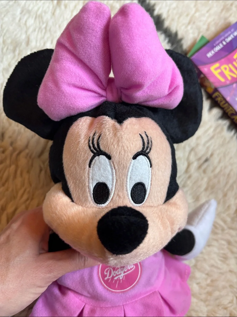Disney Minnie Mouse Plush Toy - Pink Bow & Dress